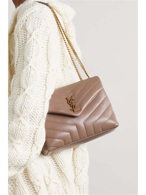 small quilted ysl bag|saint laurent quilted shoulder bag.